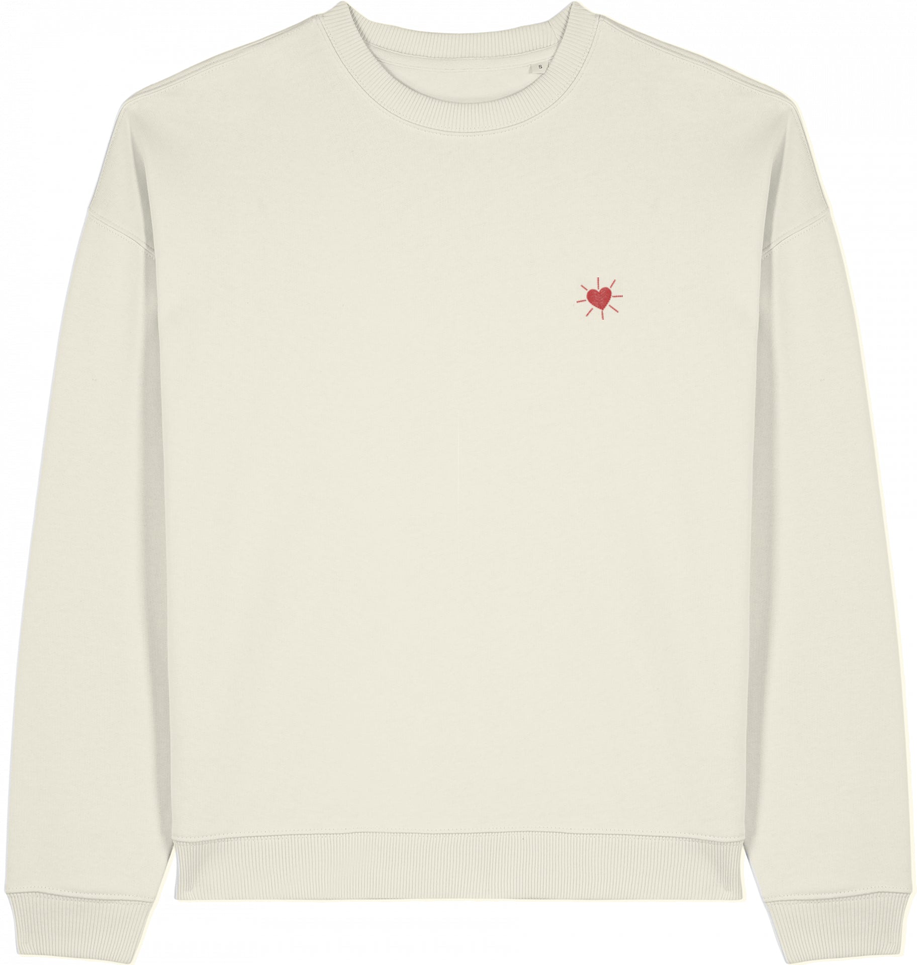 Oversized Sweater | Shiny Heart