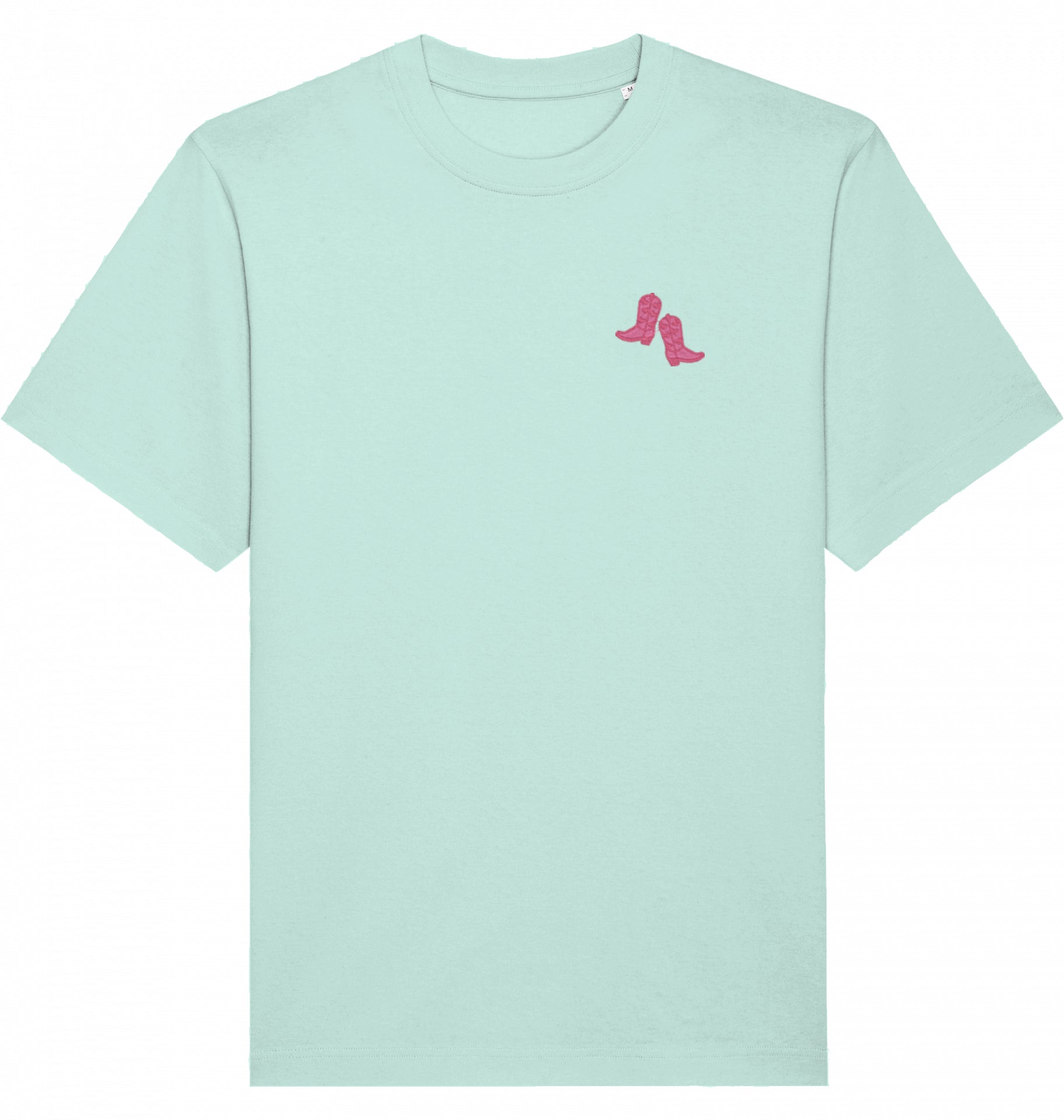 T-Shirt | Pink Cowboy Boots