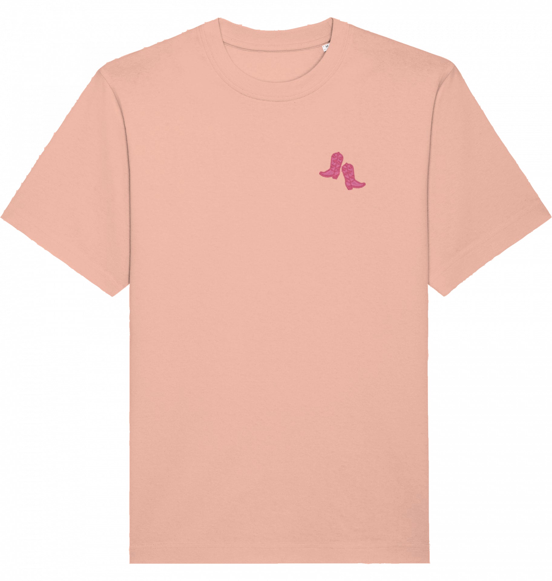 T-Shirt | Pink Cowboy Boots
