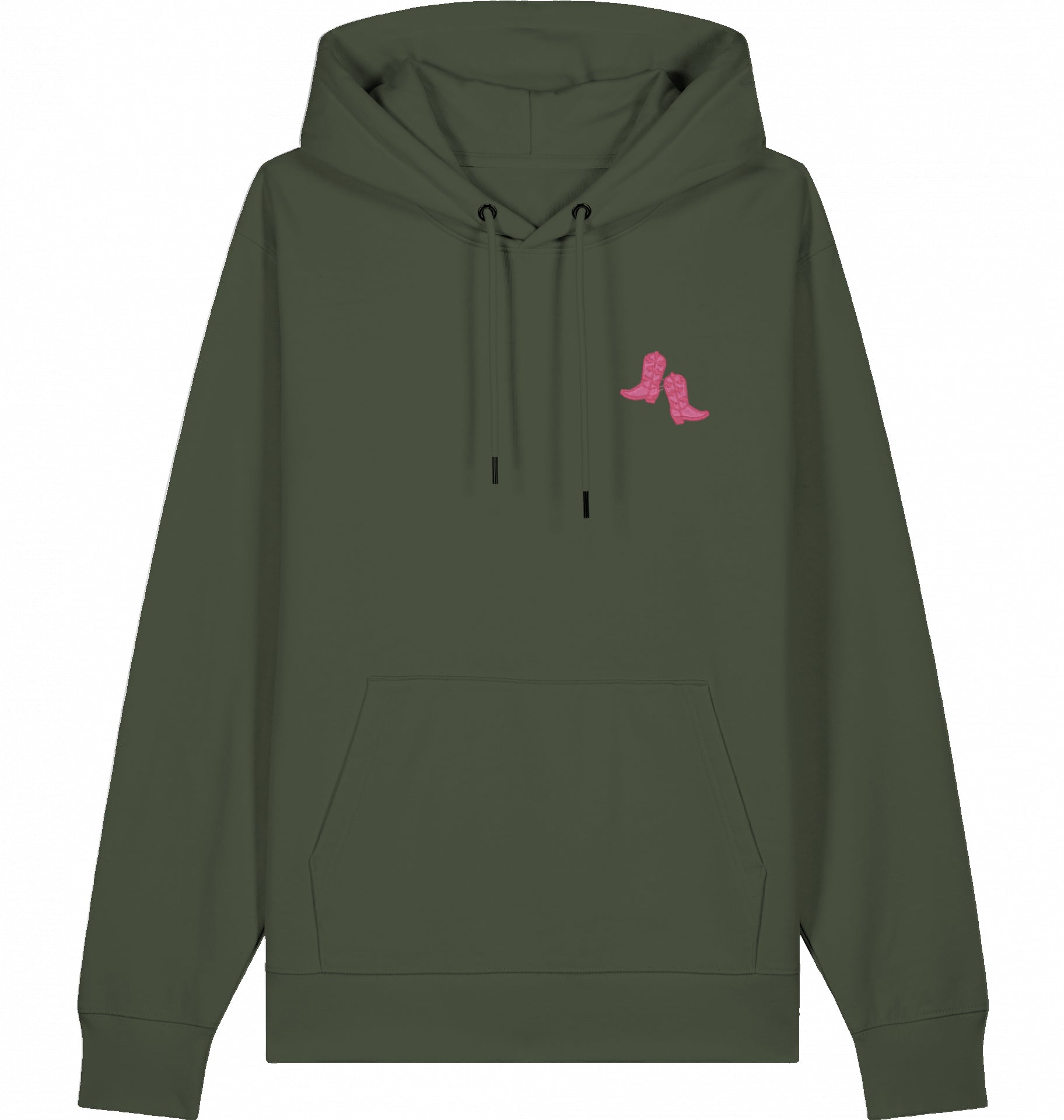 Hoodie | Pink Cowboy Boots