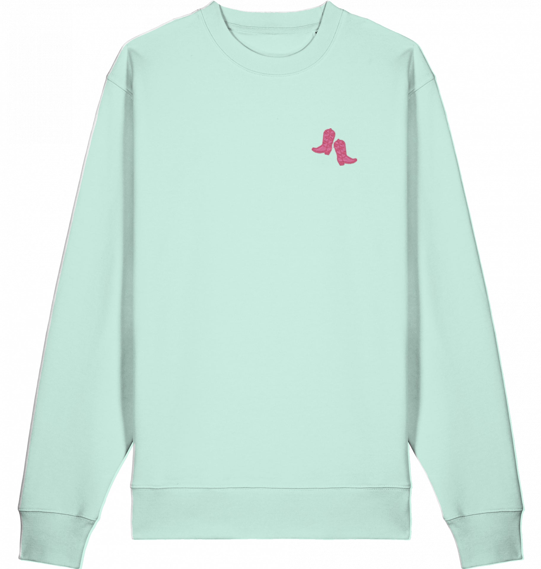 Sweater | Pink Cowboy Boots