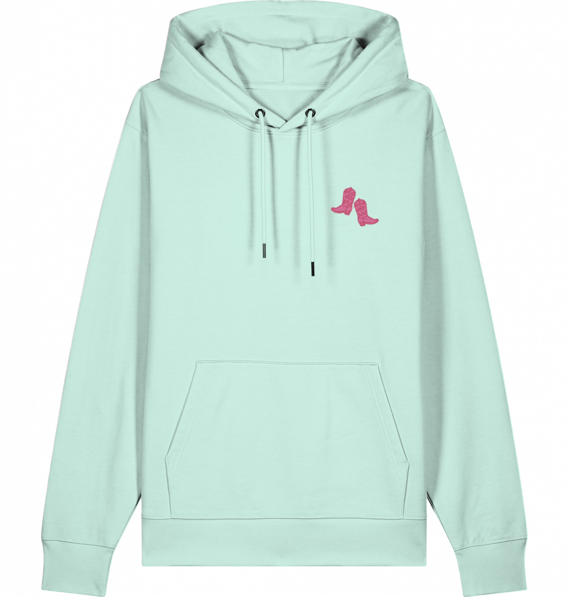 Hoodie | Pink Cowboy Boots