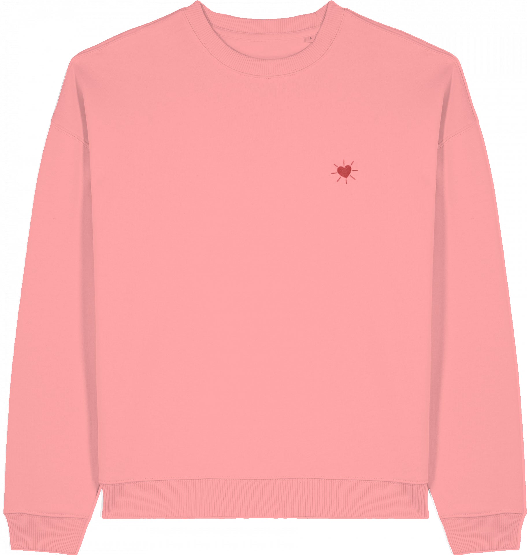 Oversized Sweater | Shiny Heart