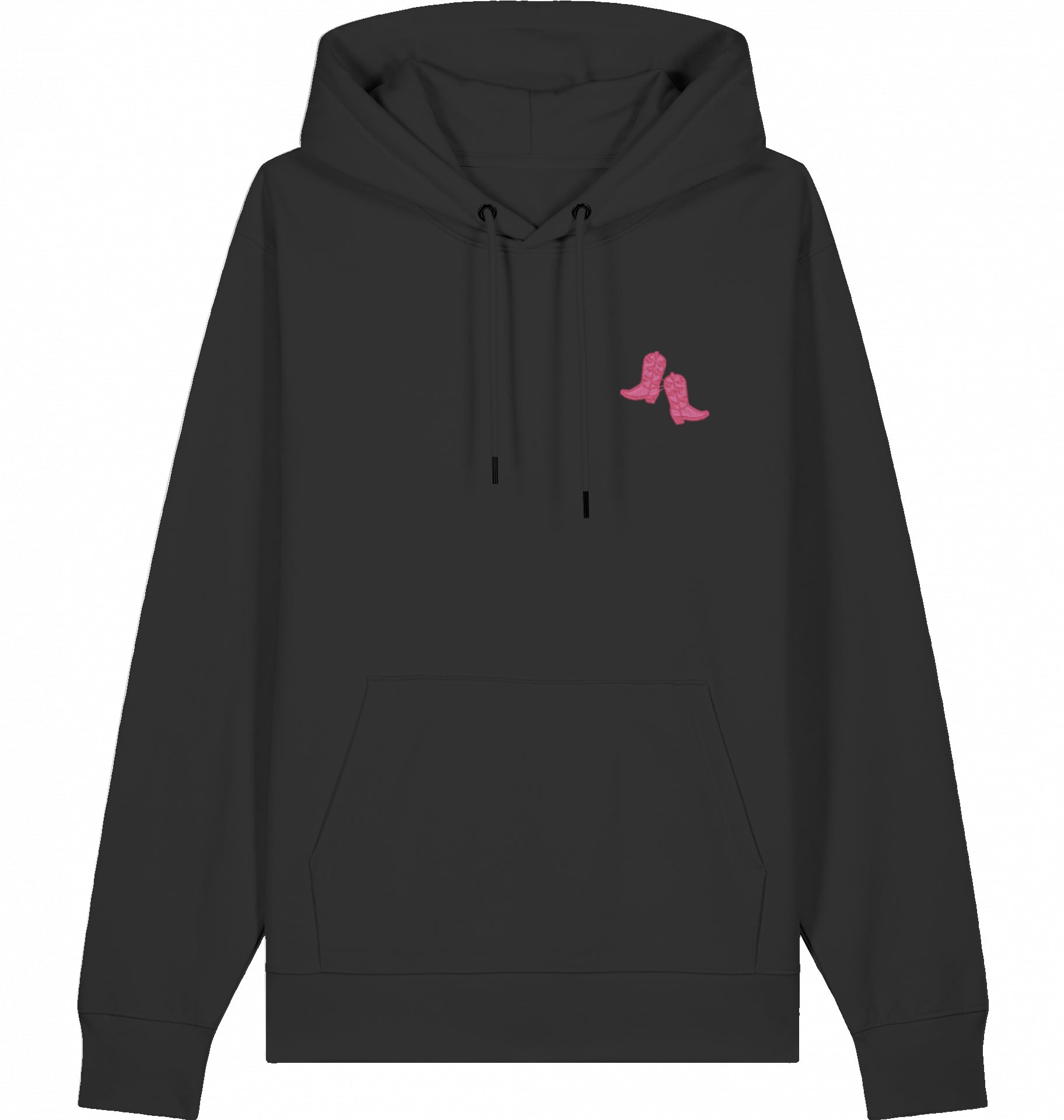 Hoodie | Pink Cowboy Boots